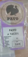 Pavo a tacos