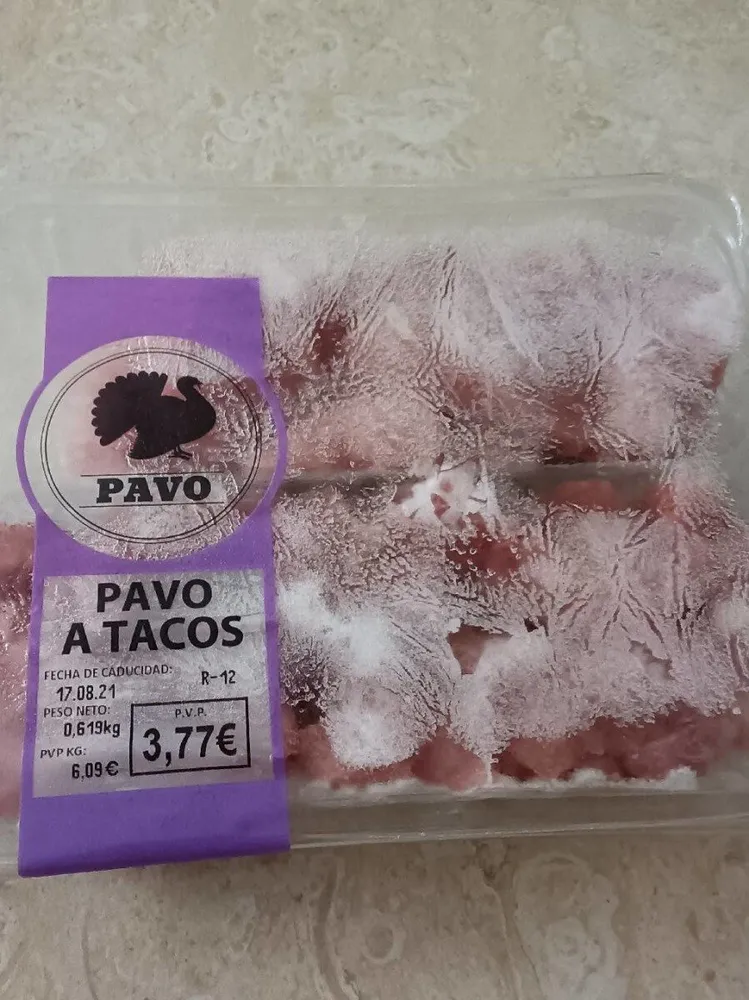Pavo a tacos
