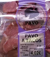 Pavo a tacos