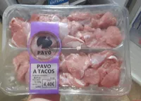 Pavo a tacos
