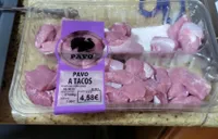 Pavo a tacos