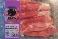 Chuleta de contramuslo de pavo