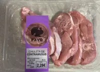 Chuleta contramuslo pavo