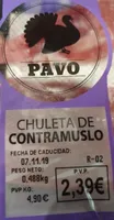 Chuleta de contramuslo