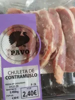 Chuleta de contra muslo de pavo