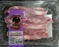 Chuleta contramuslo de pavo