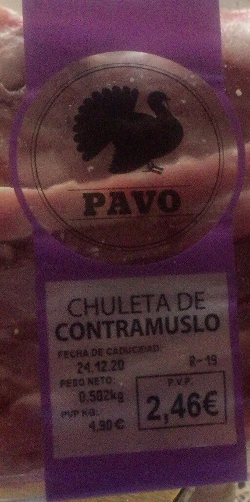 Chuleta de contramuslo