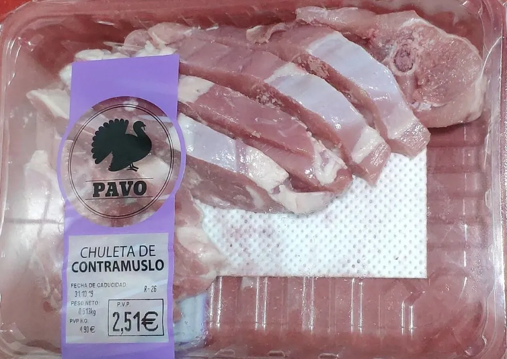 Chuletas de contramuslo