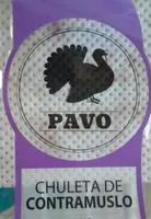 Chuleta de contramuslo de pavo