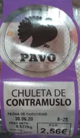Chuletas de contamuslo de pavo