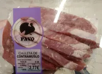 Chuleta de contramuslo de pavo