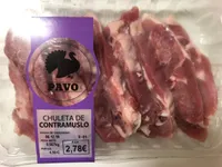Chuleta de contramuslo de pavo