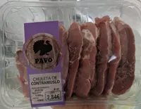 Chuleta de contramuslo de pavo