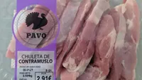 Chuleta de contramuslo pavo