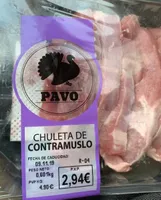 Chuleta de contramuslo de pavo