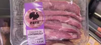 Chuletas de contramuslo pavo