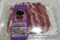 Chuleta contramuslo pavo