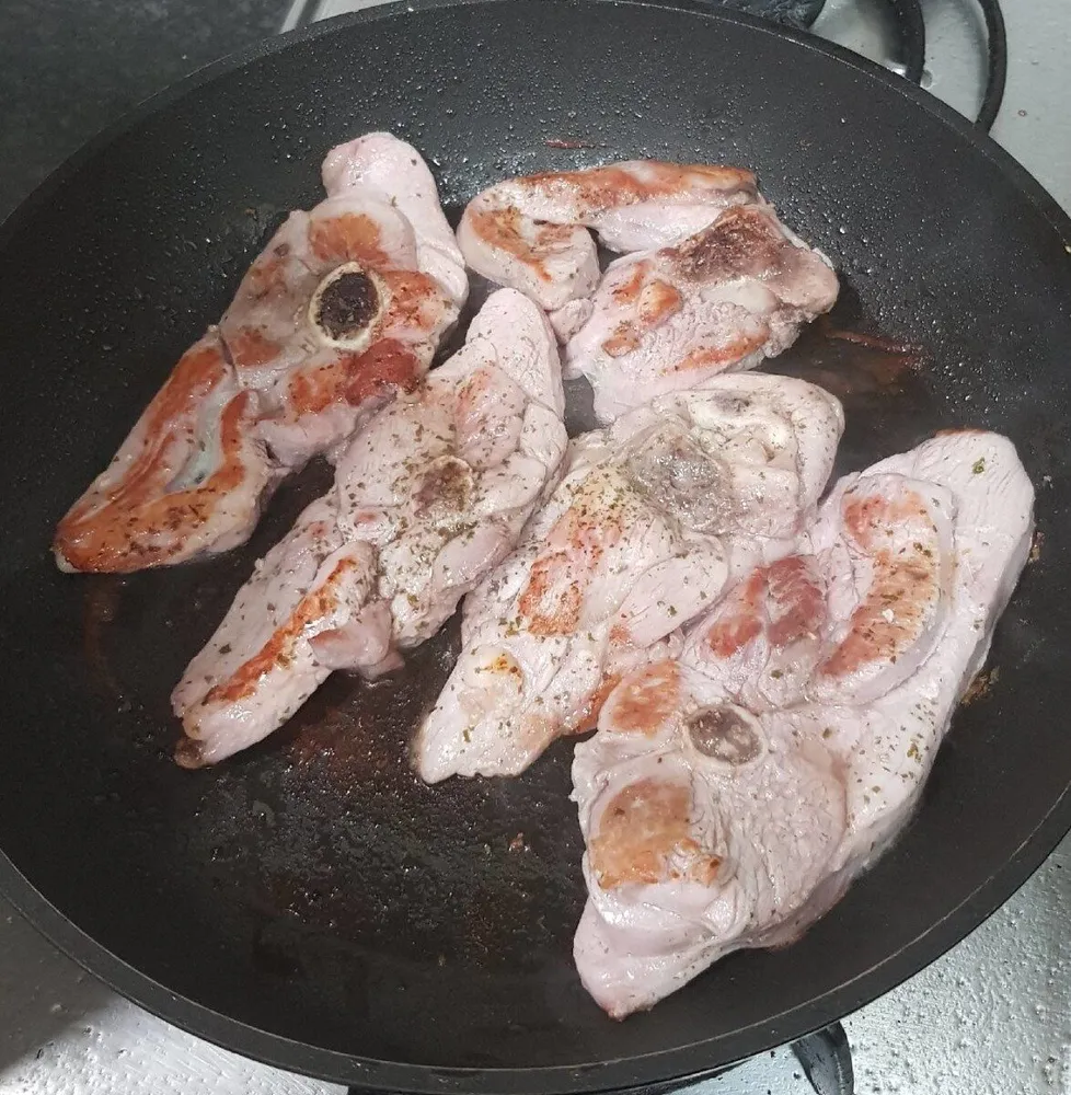 Chuletas de pavo
