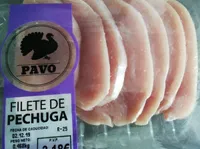 Filete de pechuga de pavo