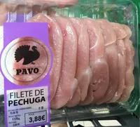 Filetes pechuga de pavo