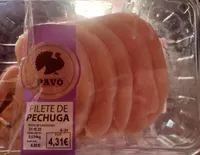 Filetes de pechuga de pavo