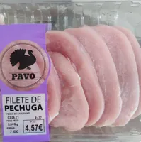 Pavo filete de pechuga