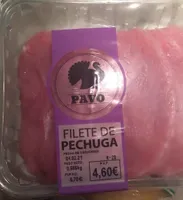 Filete de pechuga de pavo