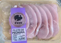 Filetes de pechuga de pavo