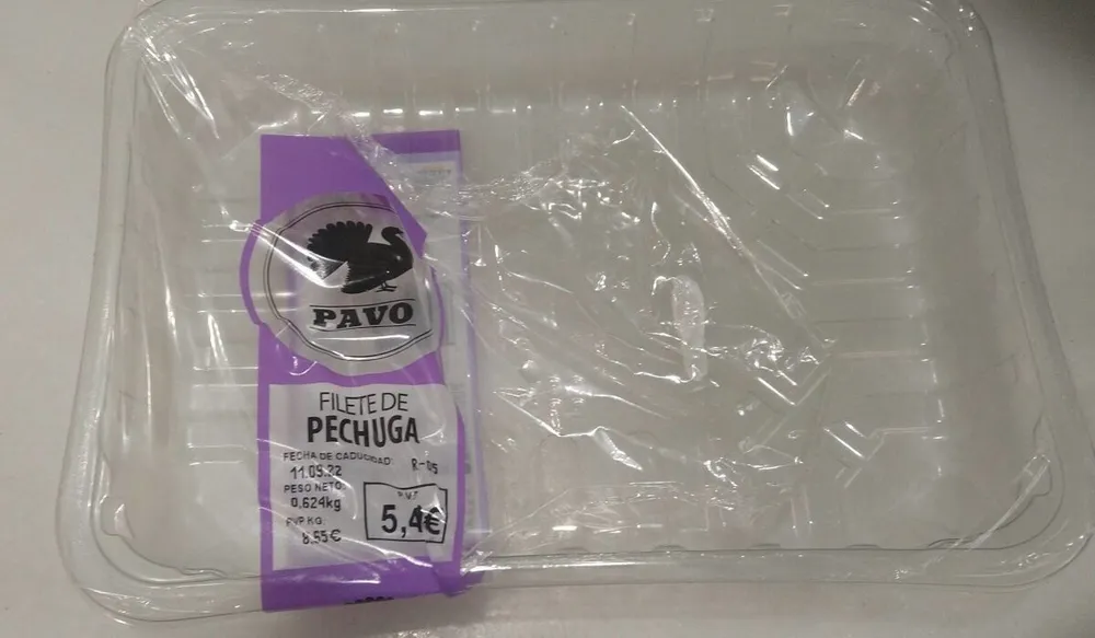 Filete de pechuga de pavo