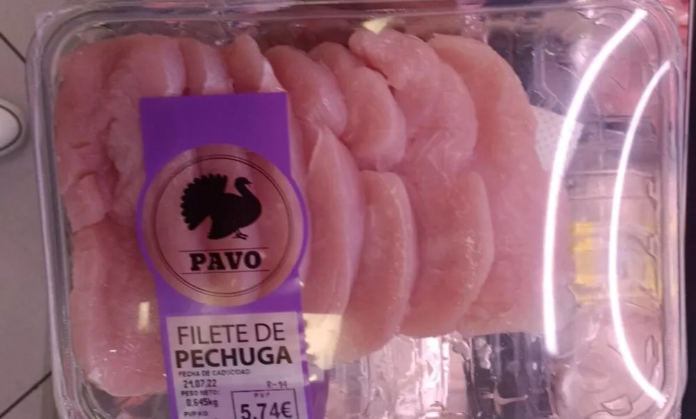 Filetes de pechuga