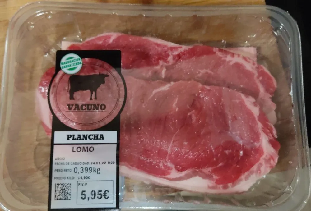Lomo vacuno plancha