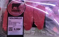 Solomillo añojo Vacuno