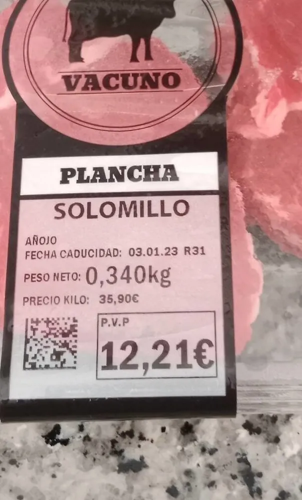 Solomillo añojo