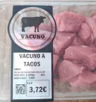 Vacuno a tacos