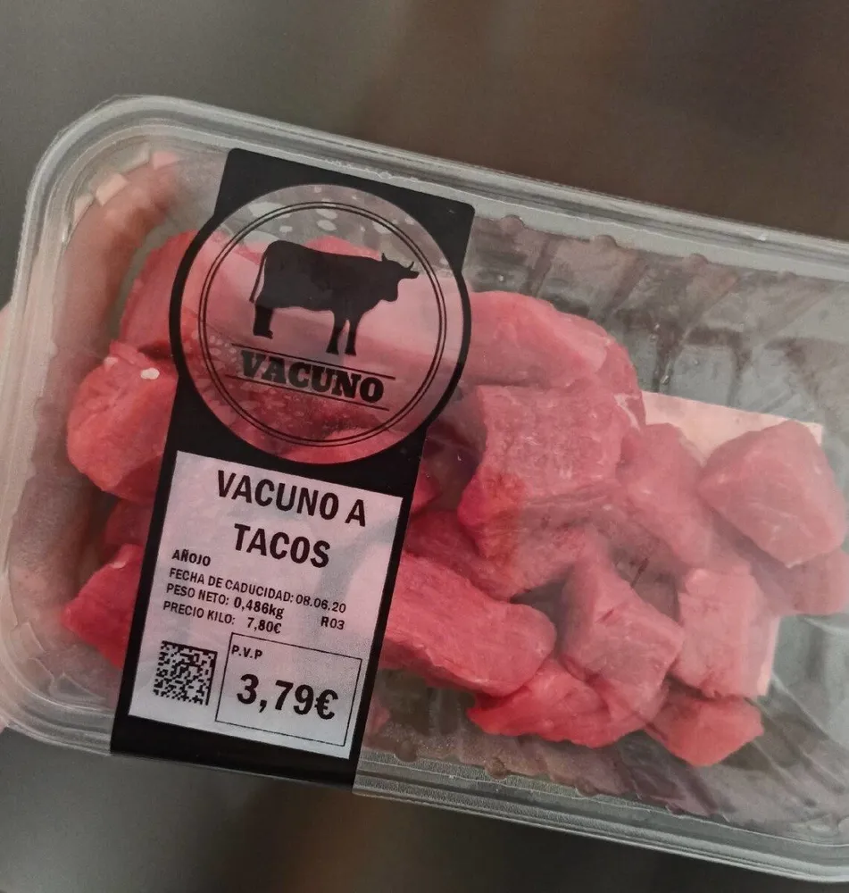Vacuno a tacos