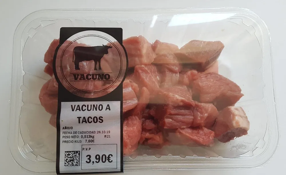Vacuno a tacos