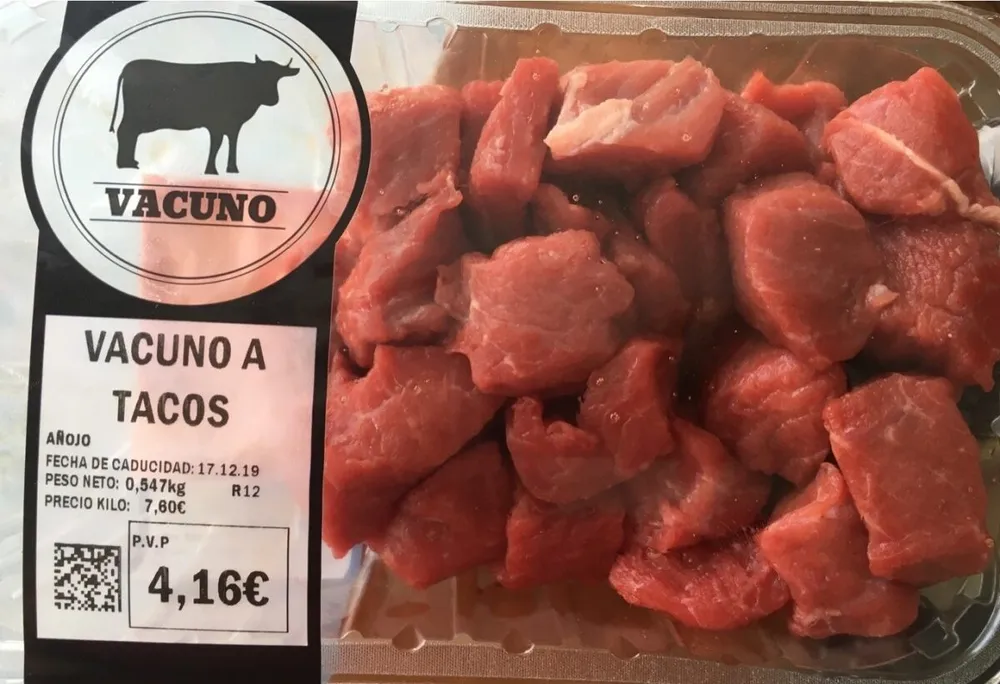 Vacuno a tacos
