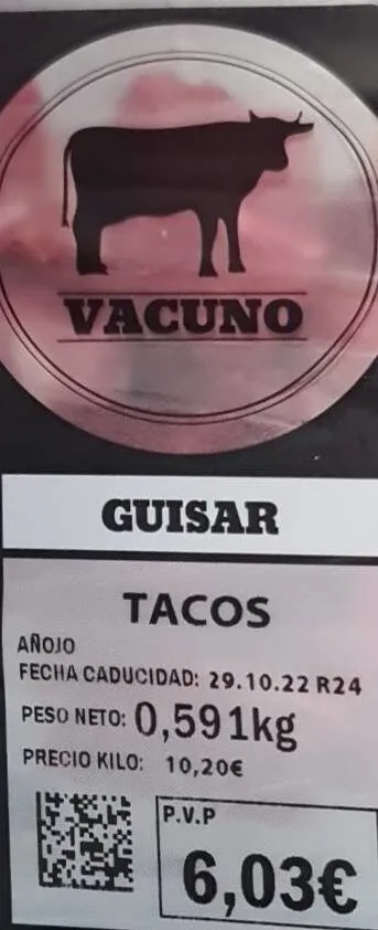 Carne vacuno