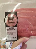 Filetes ternera blanca