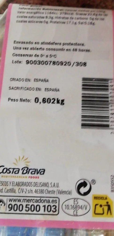 Costilla de cerdo