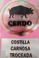 Costilla de Cerdo Carnosa Troceada