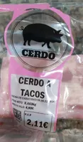 Cerdo tacos
