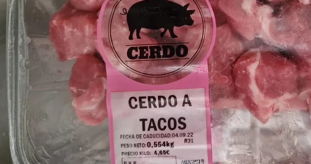 Cerdo a tacos
