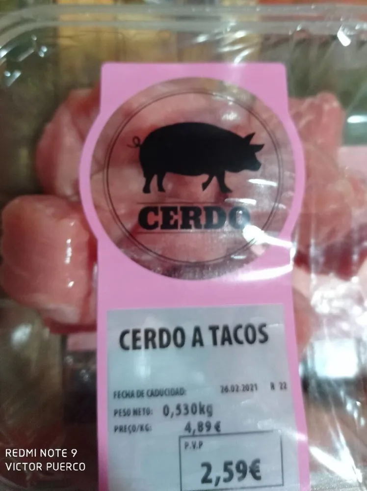 Cerdo a tacos