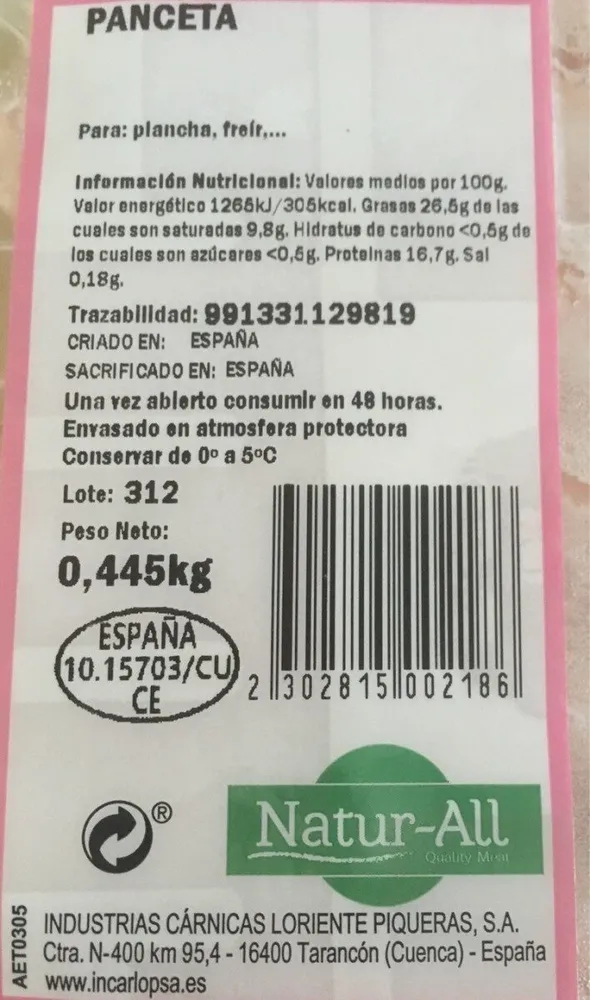 Panceta