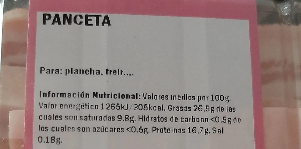 Panceta