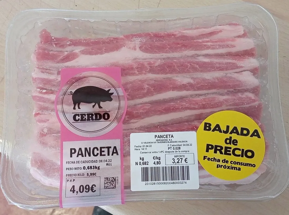 Panceta de cerdo