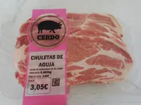 Chuletas de cerdo aguja