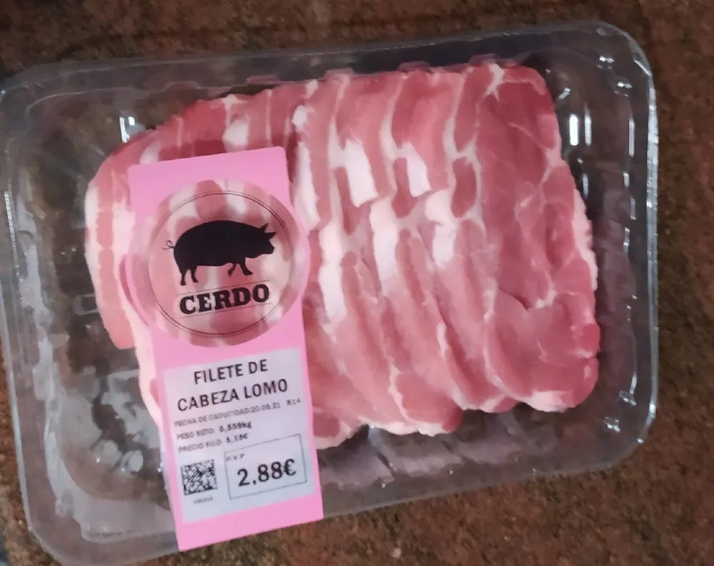 Filete de cabeza lomo