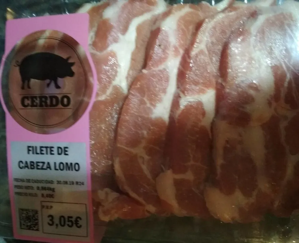 Filete de cabeza lomo